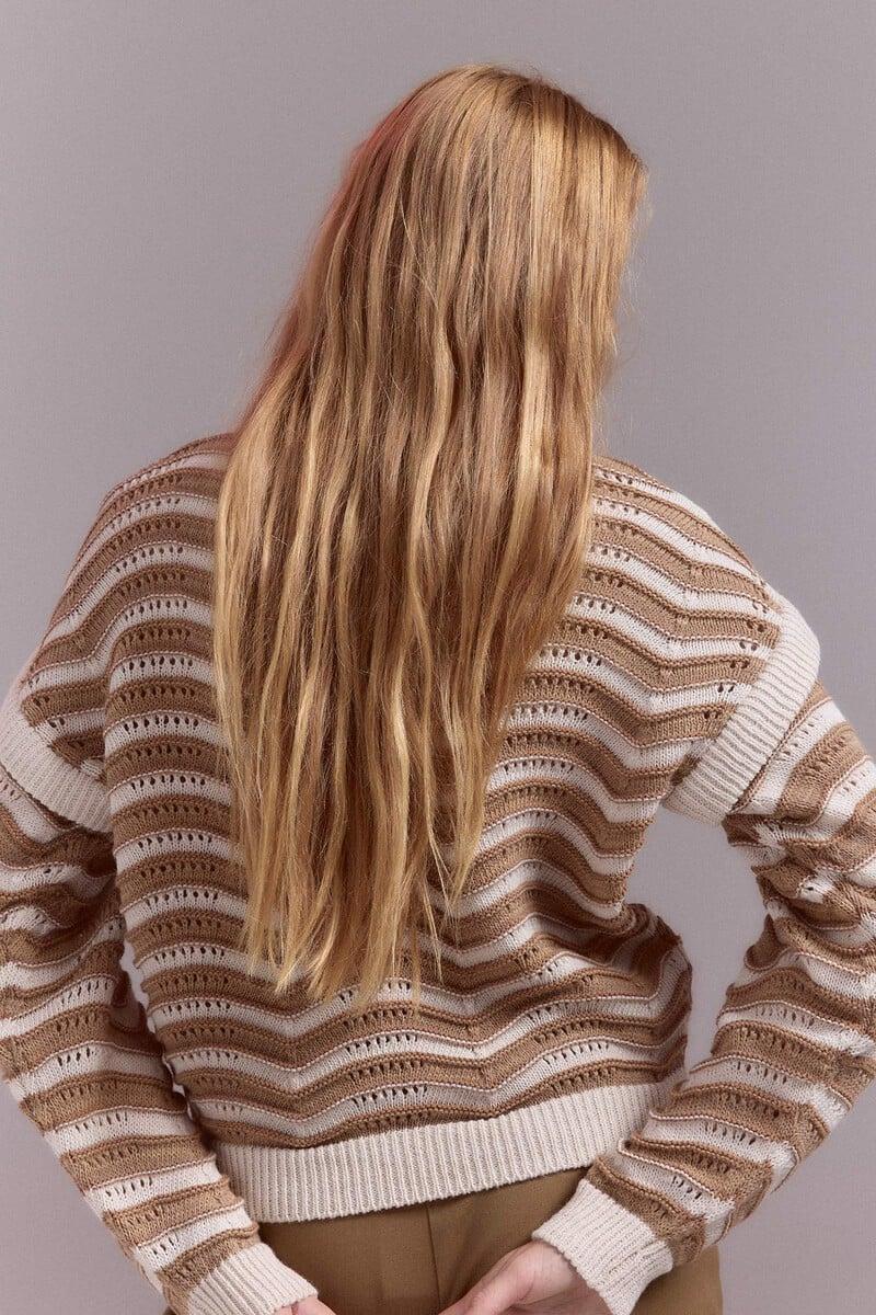 Pedro Del Hierro Jersey Estrcuctura Onda Bicolor