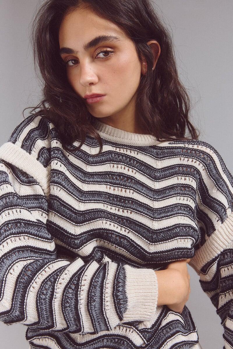 Pedro Del Hierro Jersey Estrcuctura Onda Bicolor