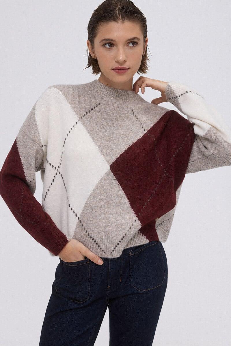 Pedro Del Hierro Jersey Jacquard Rombos