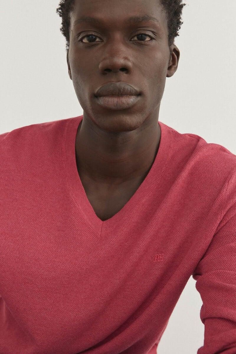 Pedro Del Hierro Jersey Liso Cuello Pico