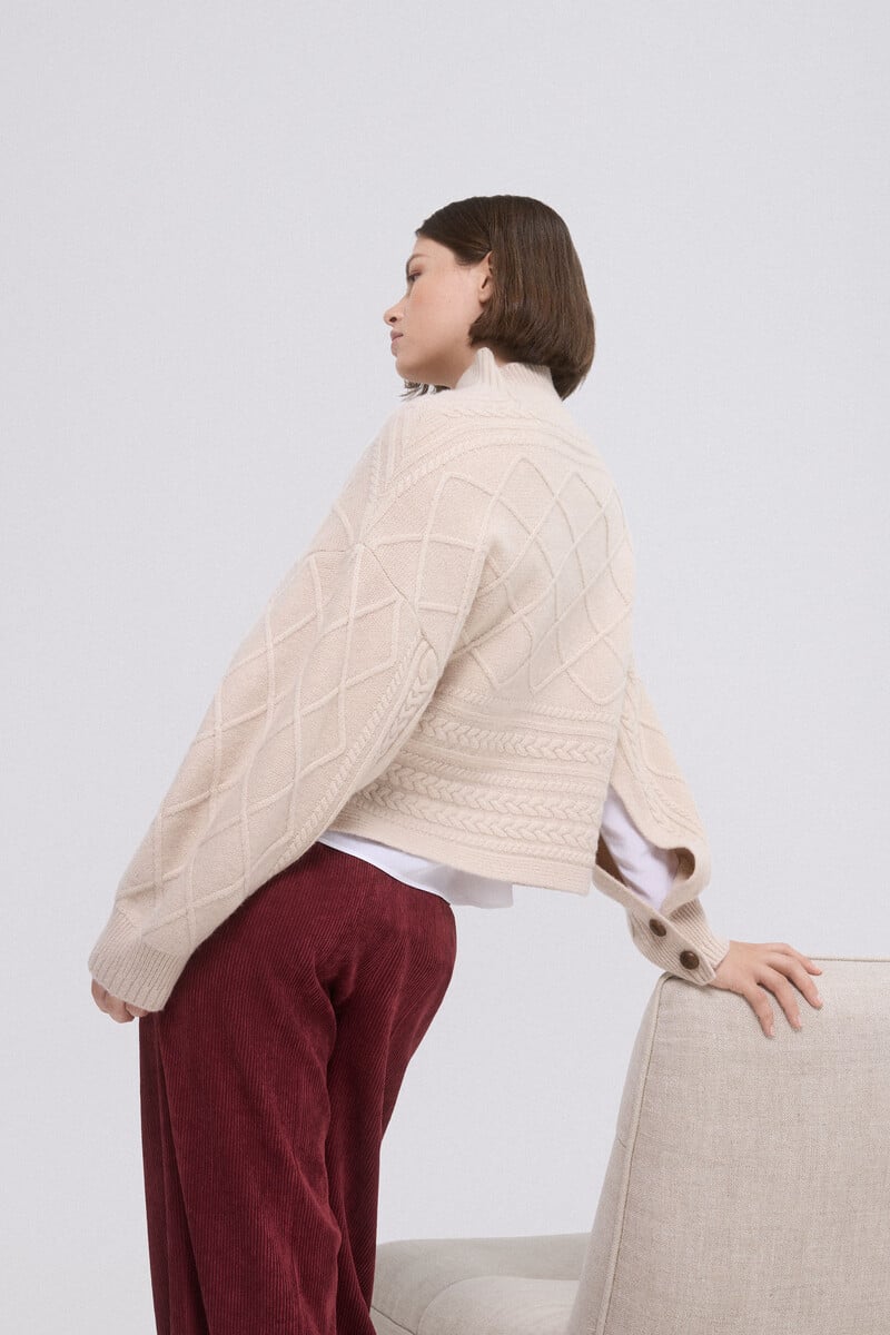 pedro del hierro Jersey oversize ochos y rombos