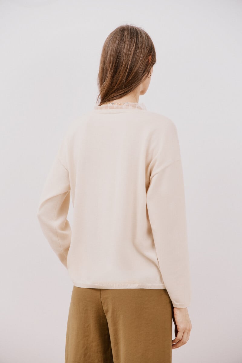 Pedro Del Hierro Jersey Pico Encaje