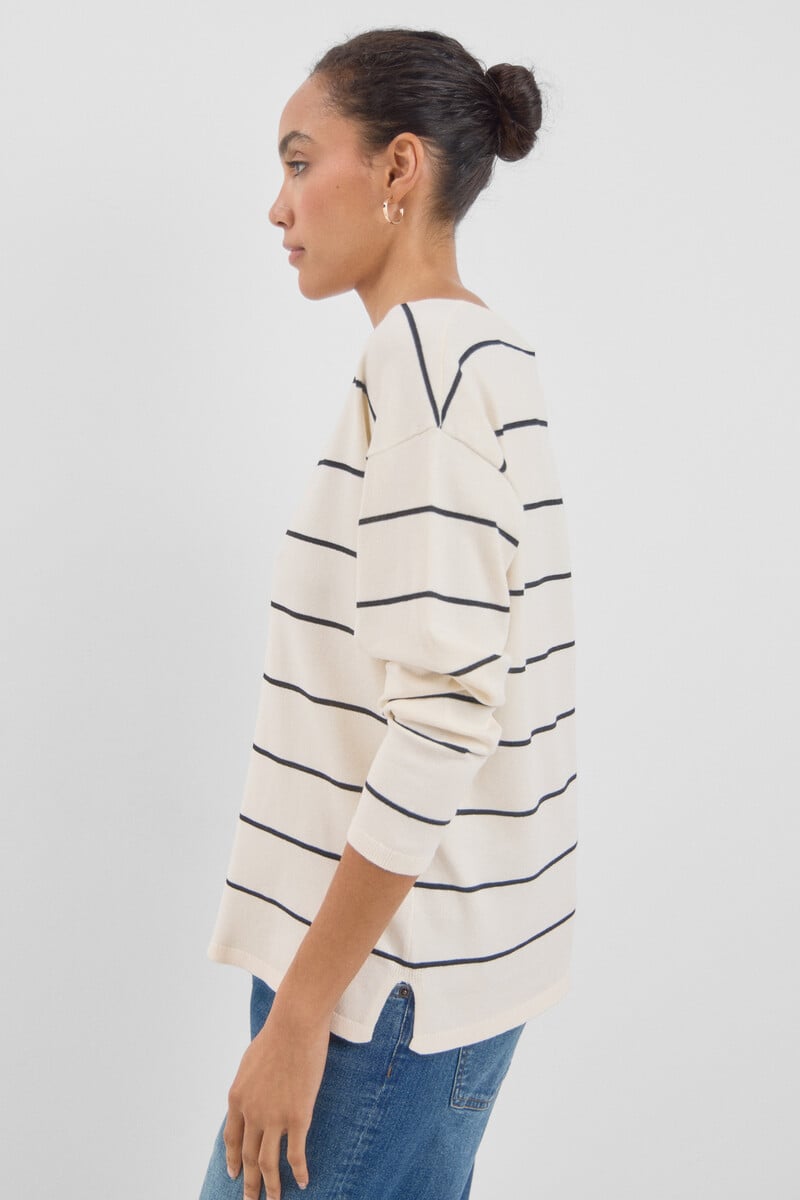 pedro del hierro Jersey pico rayas