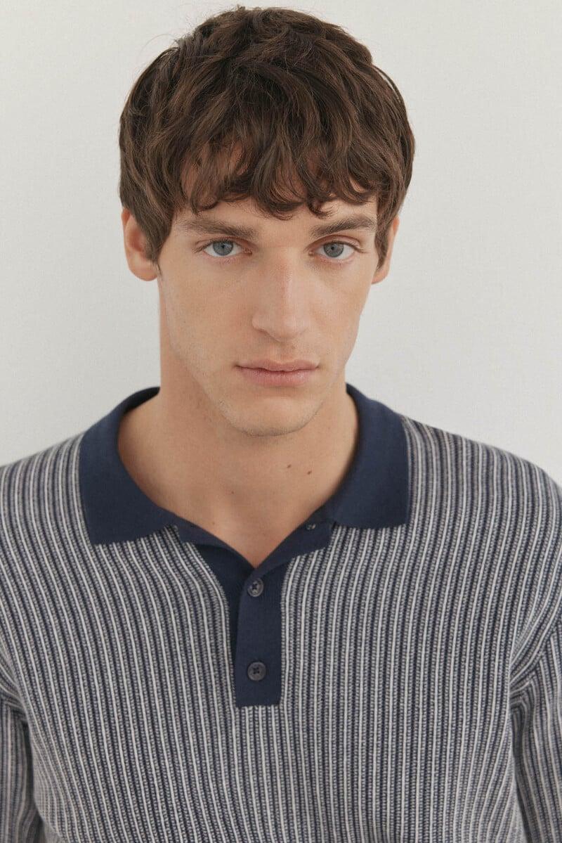 Pedro Del Hierro Jersey Polo Estructura Vertical