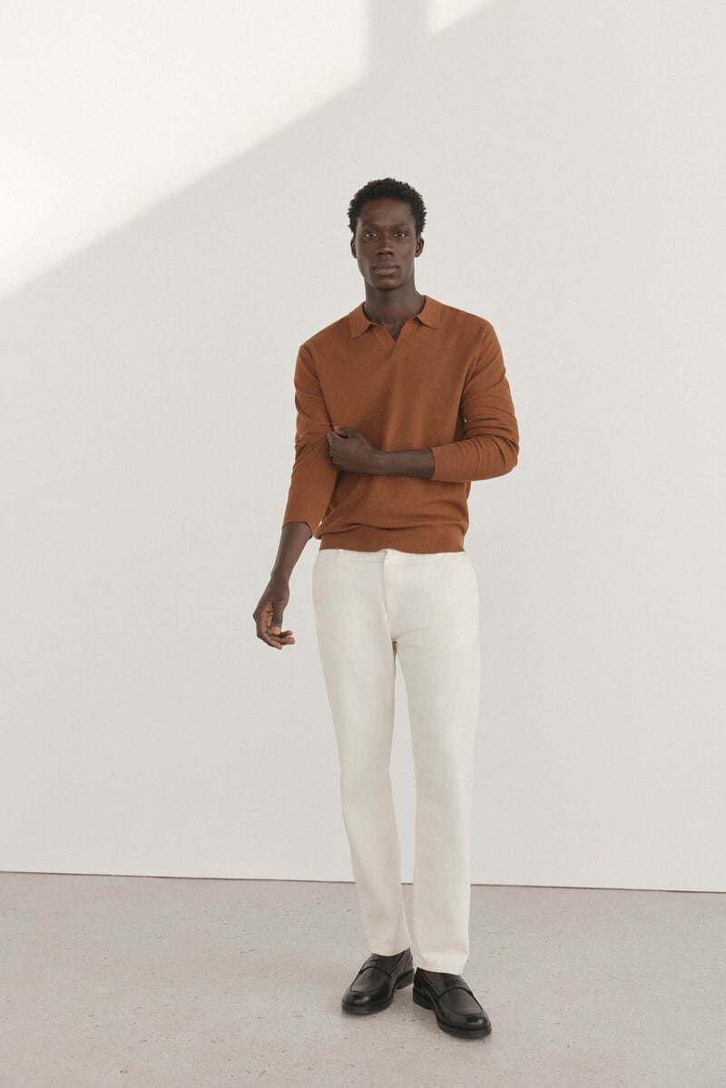 Pedro Del Hierro Jersey Polo Liso Manga Larga