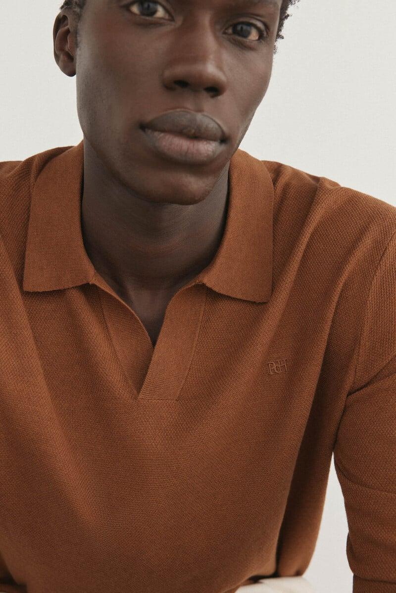 Pedro Del Hierro Jersey Polo Liso Manga Larga