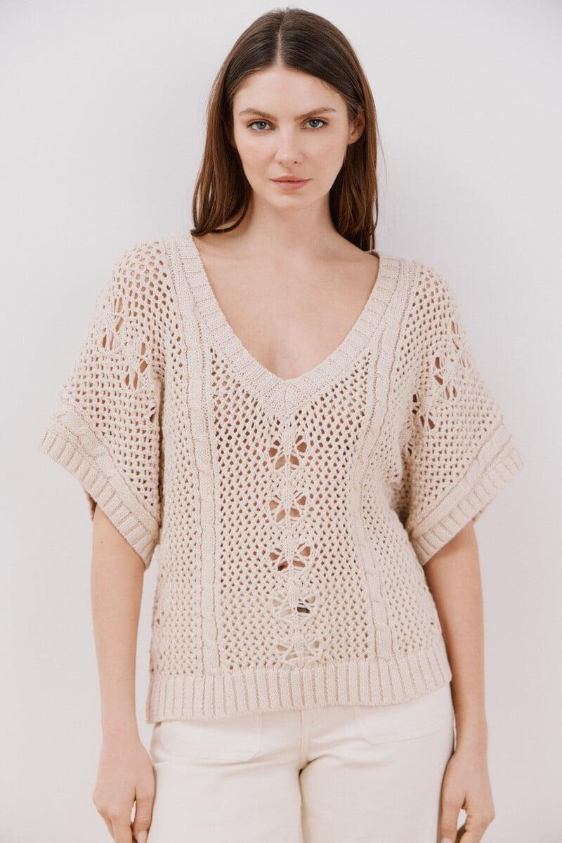 Pedro Del Hierro Jersey Punto Calado