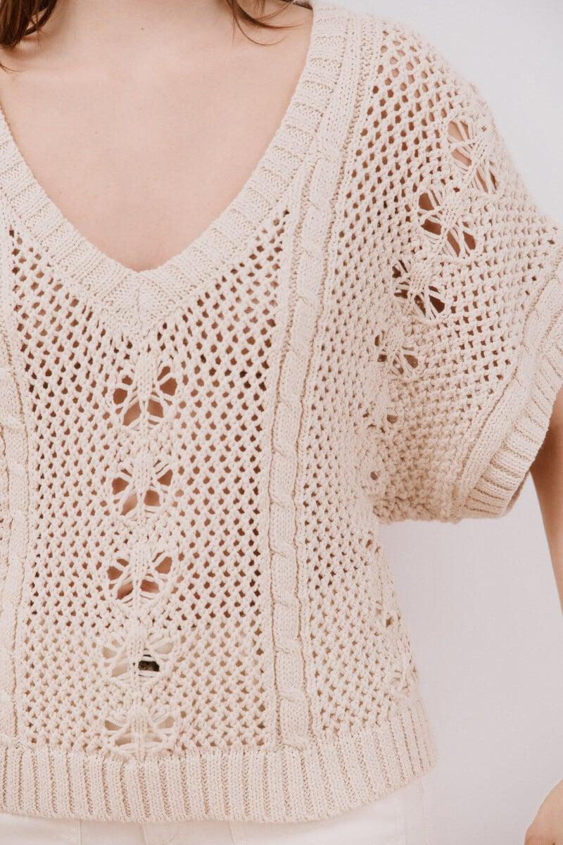 Pedro Del Hierro Jersey Punto Calado