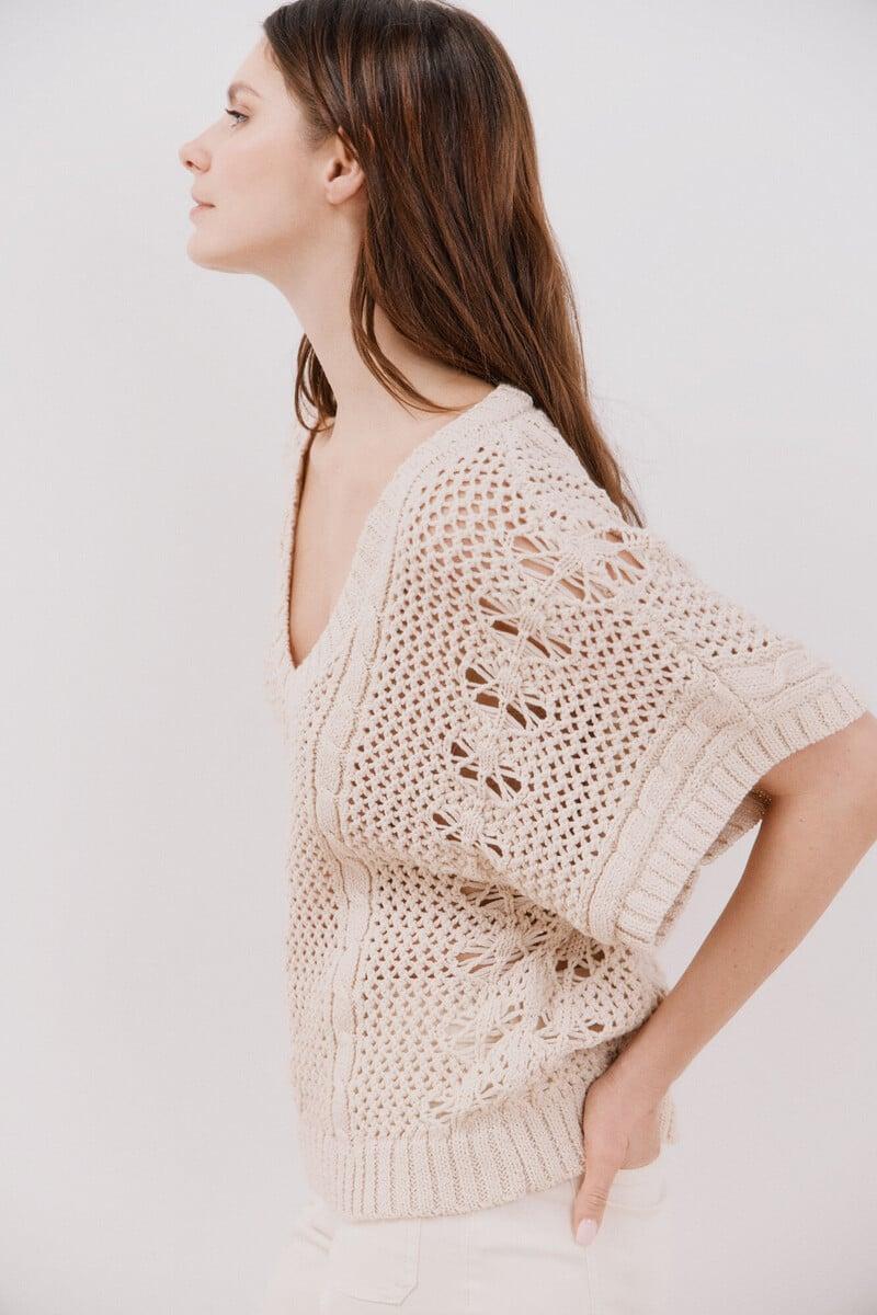 pedro del hierro Jersey punto calado