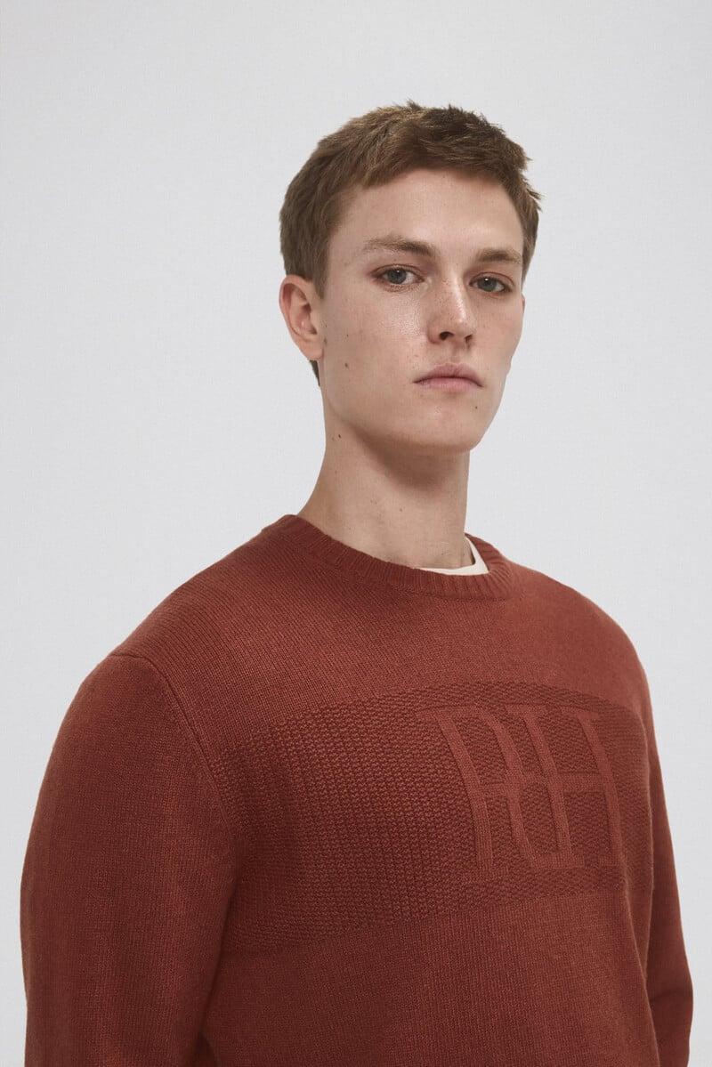 Pedro Del Hierro Jersey Punto Lana Big Logo