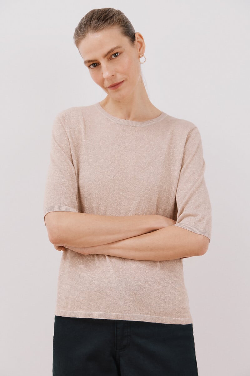 pedro del hierro Jersey punto metalizado