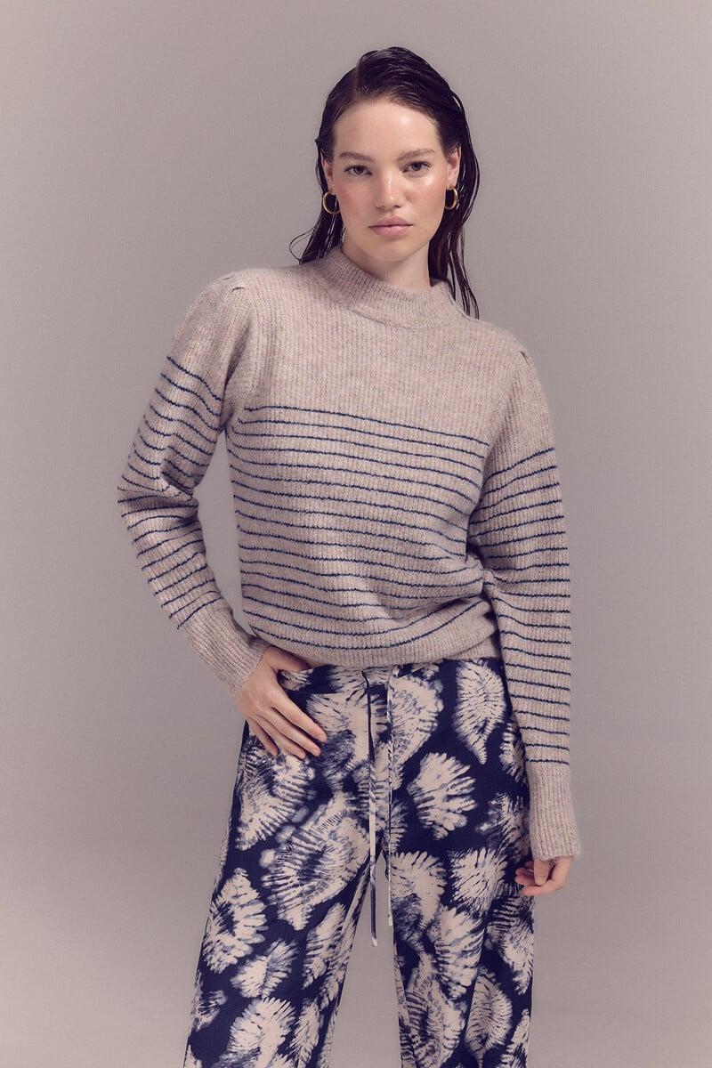 Pedro Del Hierro Jersey Punto Perlado Rayas