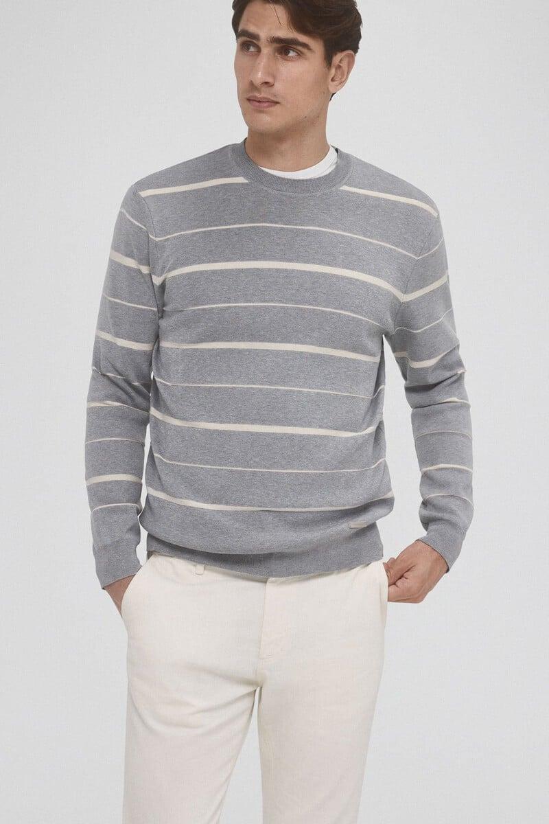 Pedro Del Hierro Jersey Punto Rayas Horizontales
