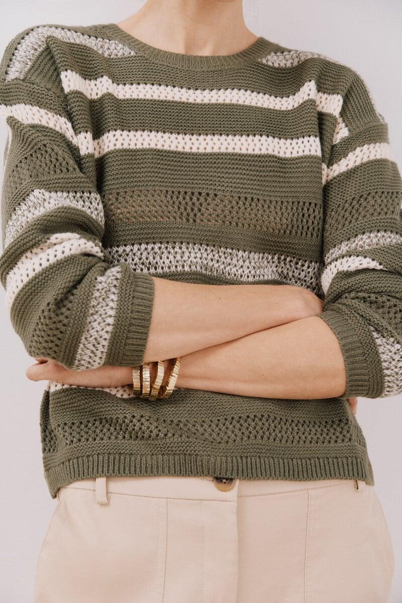 Pedro Del Hierro Jersey Rayas Bicolor