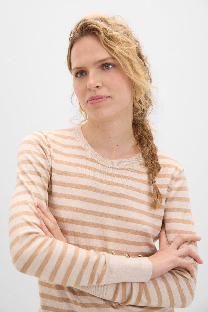 Pedro Del Hierro Jersey Rayas Metalizadas