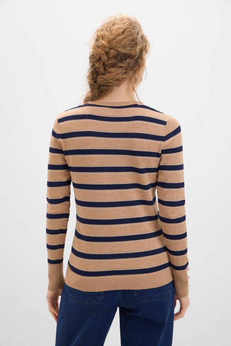 Pedro Del Hierro Jersey Rayas Metalizadas