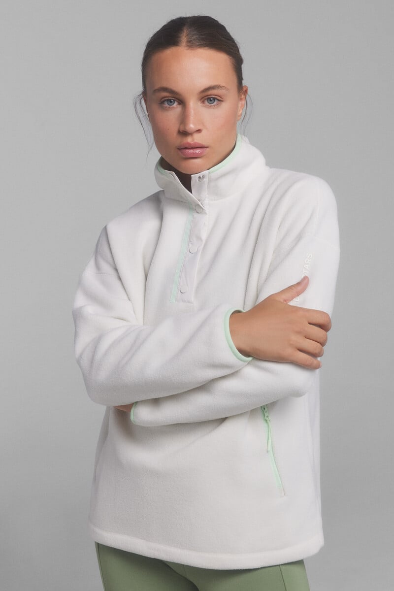 Pedro Del Hierro Jersey Tejido Polar Blanco