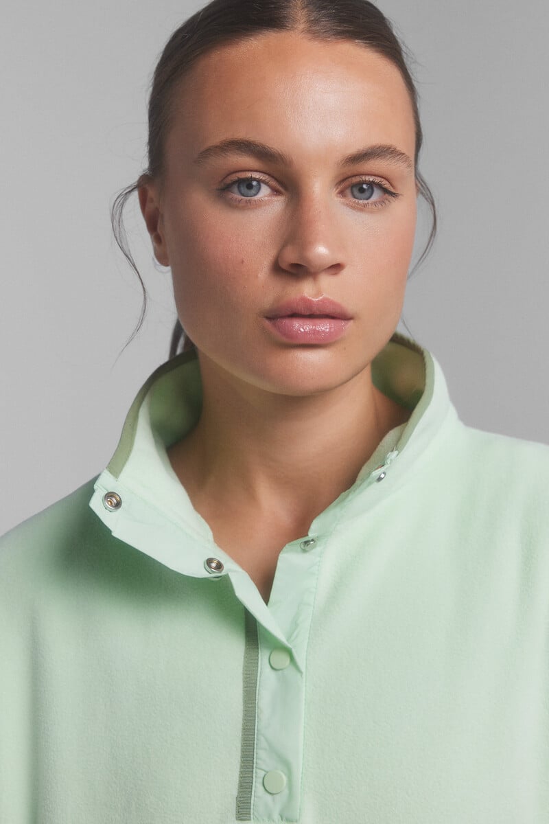 Pedro Del Hierro Jersey Tejido Polar Verde