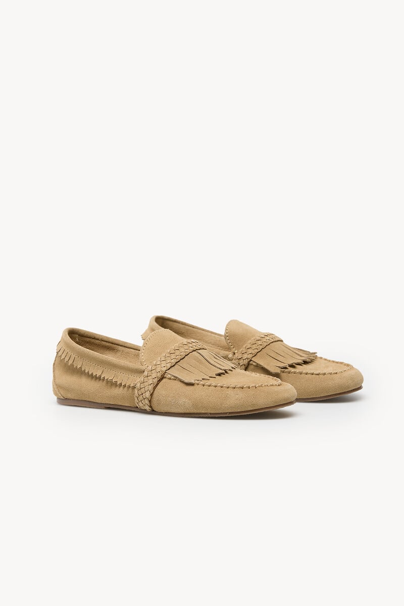 Pedro Del Hierro Laia. Mocasín Flecos Serraje