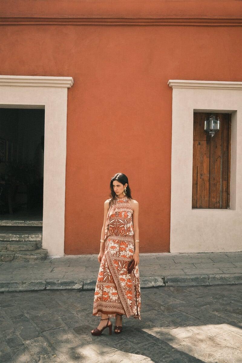 Pedro Del Hierro Liana. Top Estampado