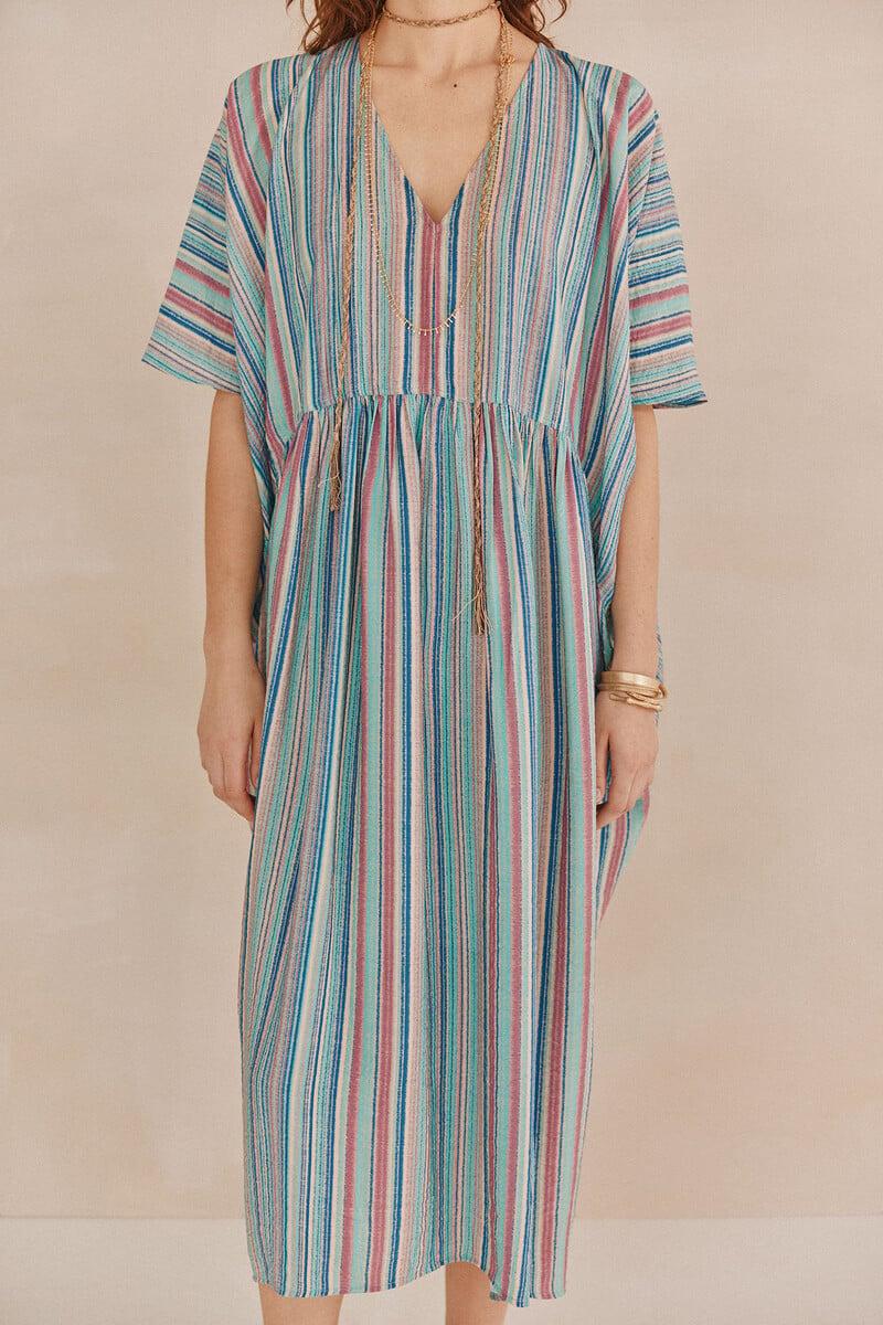 Pedro Del Hierro Lina. Vestido Estampado