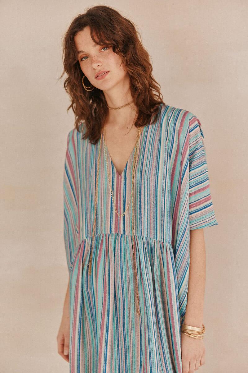 pedro del hierro Lina. Vestido estampado