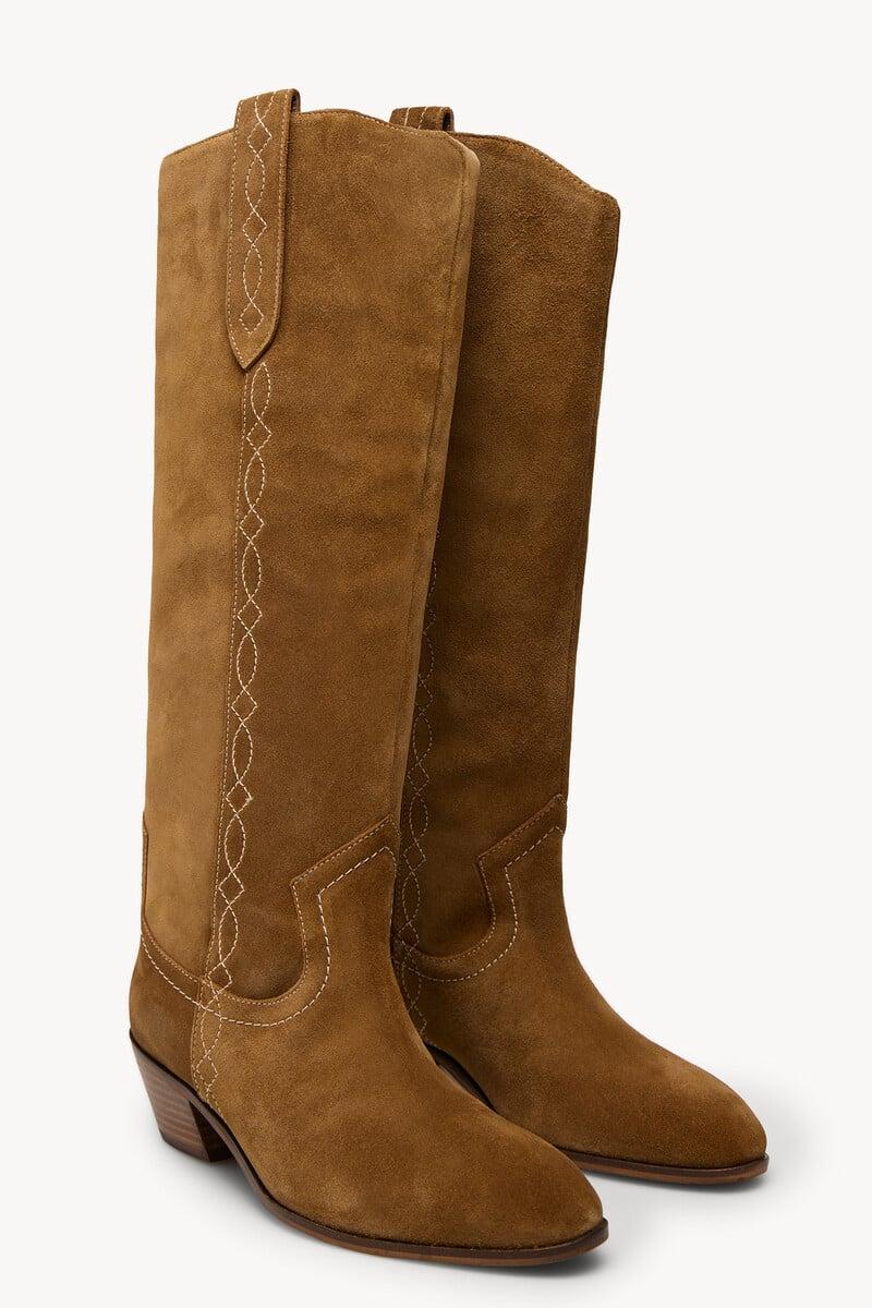 Pedro Del Hierro Maialen. Botas De Serraje Cowboy