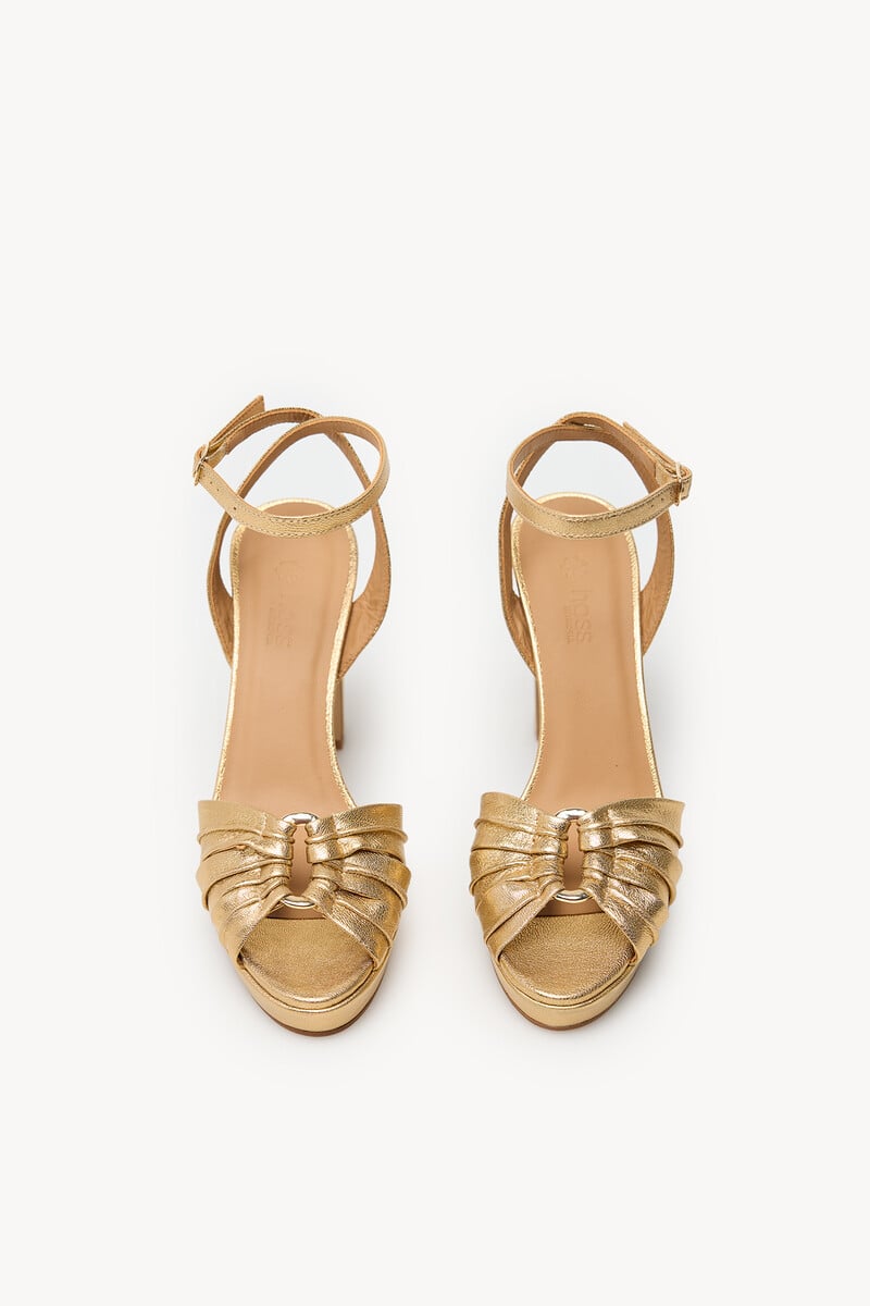 Pedro Del Hierro Marcela. Sandalia Tacón Piel