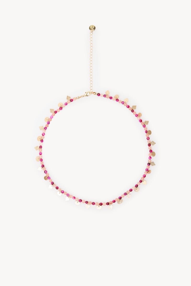 Pedro Del Hierro Mayrin. Collar Abalorios Colores