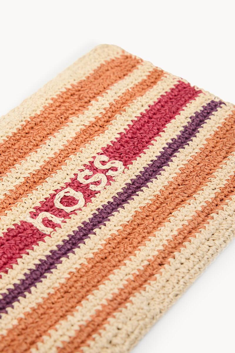 Pedro Del Hierro Minerva. Cartera Rafia