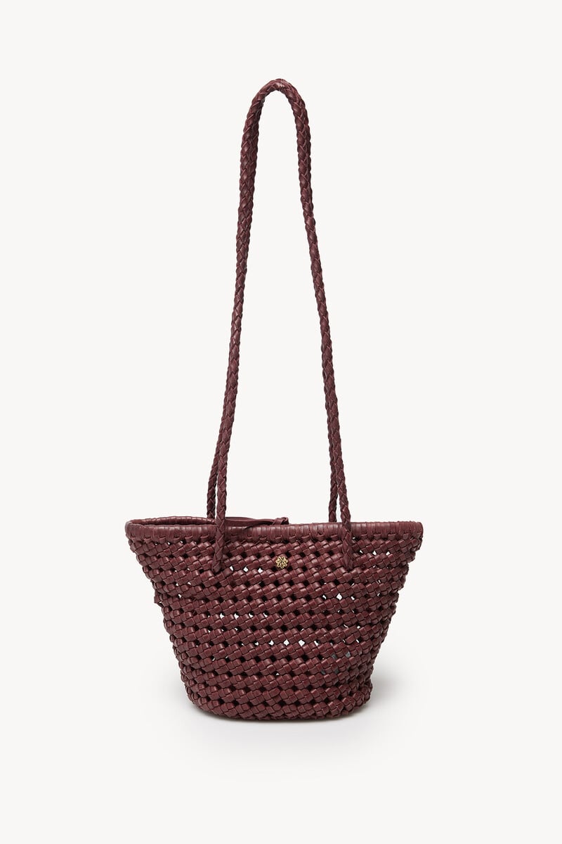 Pedro Del Hierro Naomi. Bolso Capazo Trenzado Piel