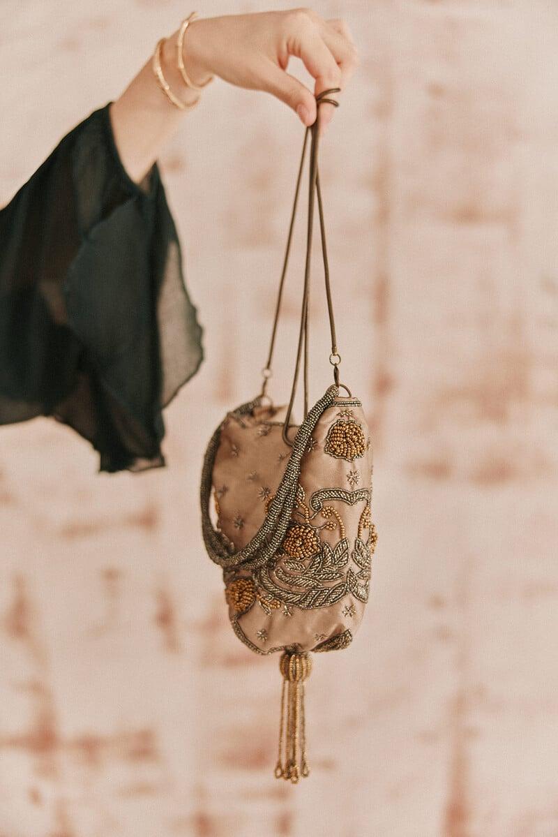 Pedro Del Hierro Natalie. Bolso Bordado