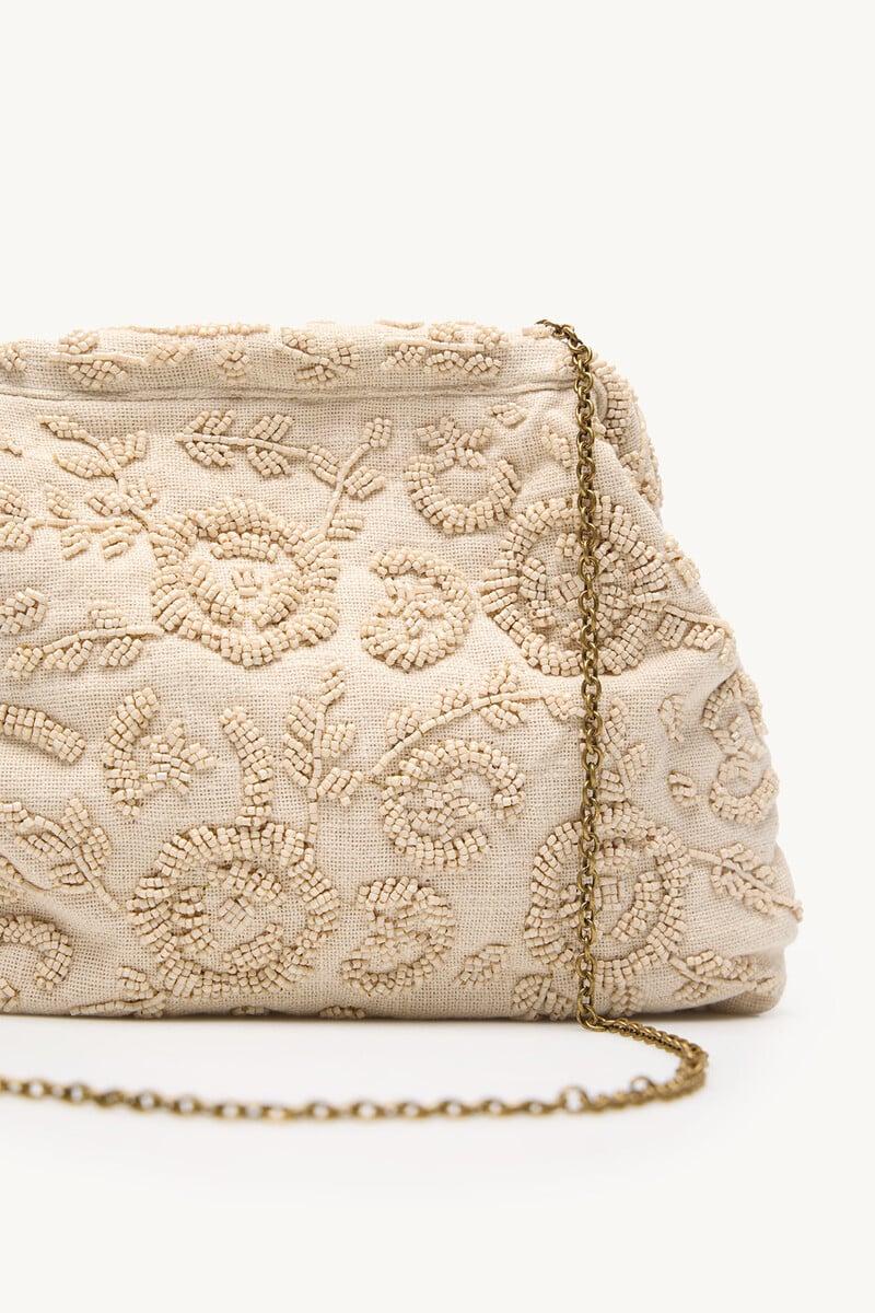 Pedro Del Hierro Nelsa. Bolso Boquilla Bordado