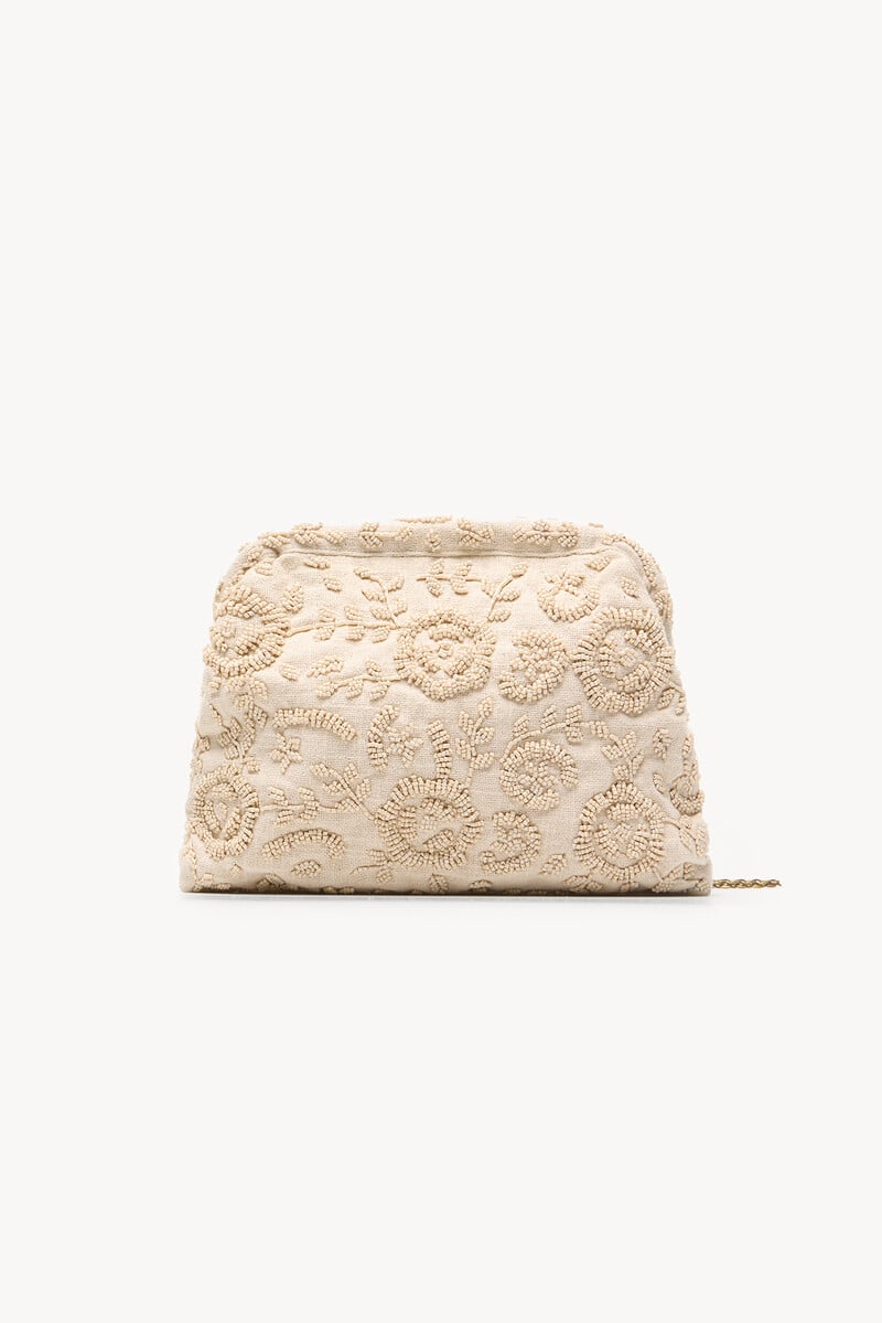 Pedro Del Hierro Nelsa. Bolso Boquilla Bordado