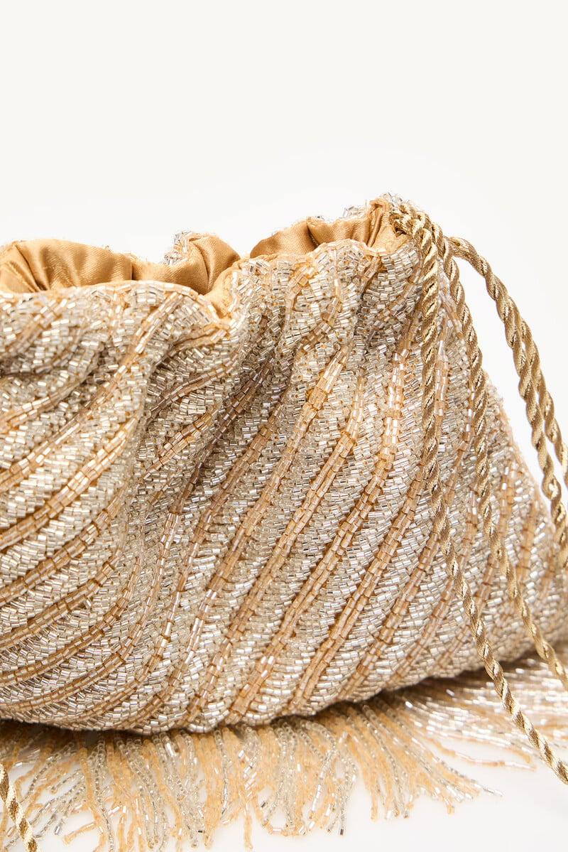 Pedro Del Hierro Nolie. Bolso Abalorios