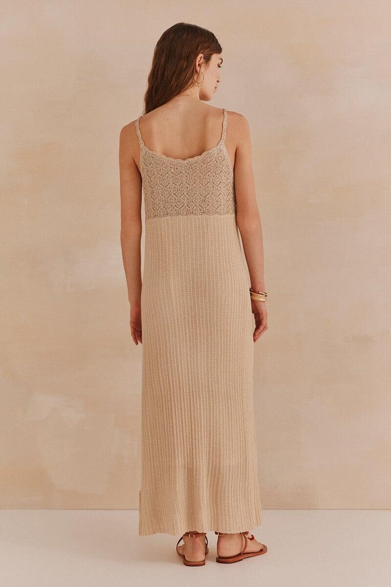 Pedro Del Hierro Nora. Vestido Tirantes Punto