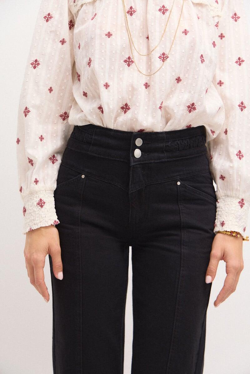 Pedro Del Hierro Omega. Jeans Rectos Con Cortes