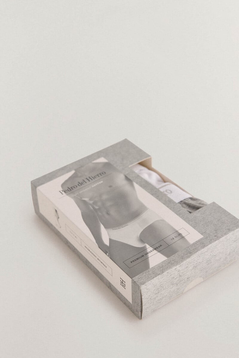 Pedro Del Hierro Pack 2 Slip Punto