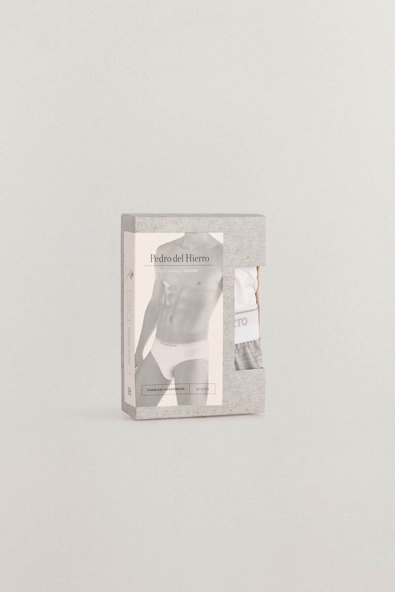 pedro del hierro Pack 2 slip punto