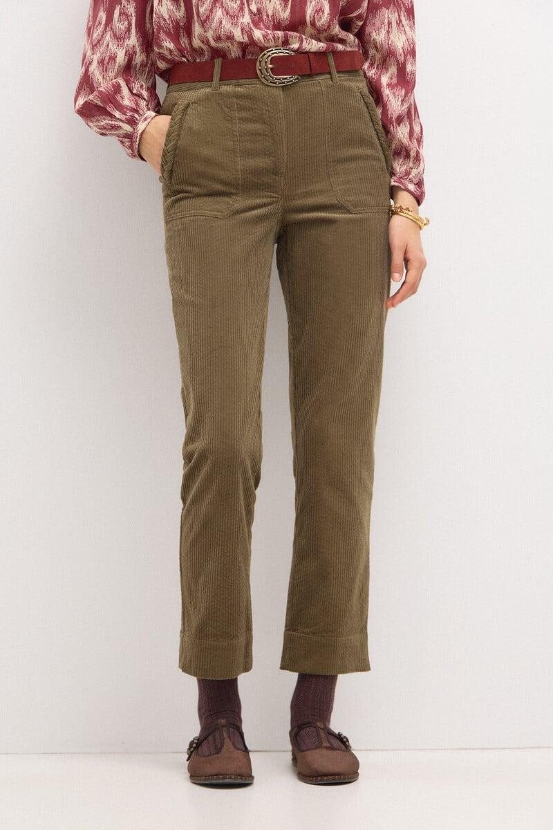 Pedro Del Hierro Padme. Pantalón Recto De Pana