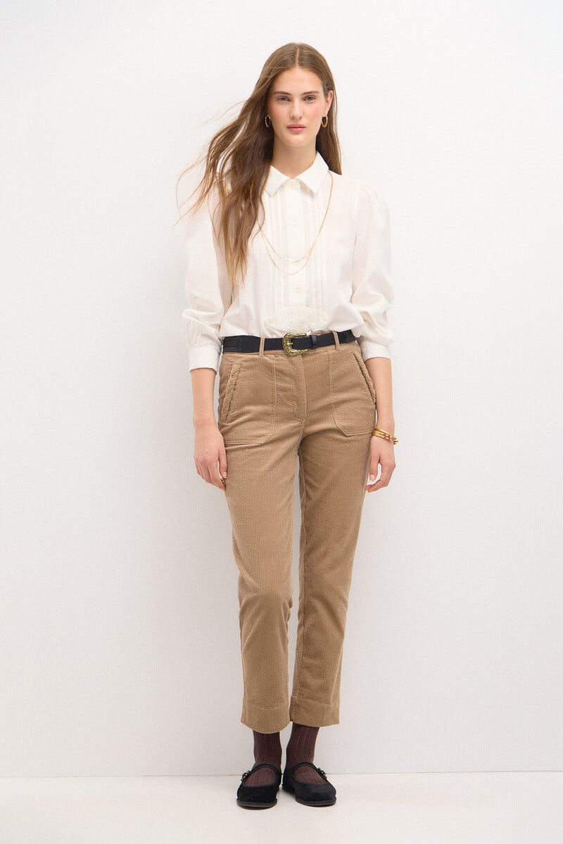 Pedro Del Hierro Padme. Pantalón Recto De Pana