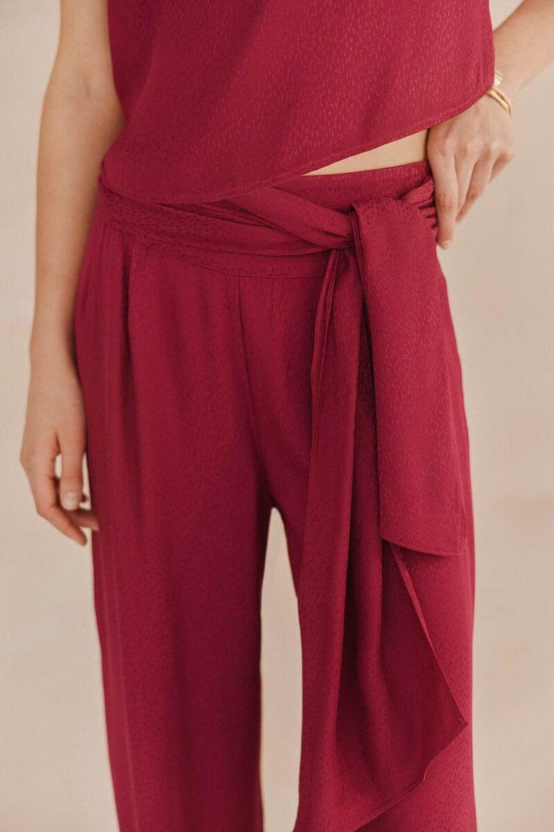 Pedro Del Hierro Paleana. Pantalones Satinados