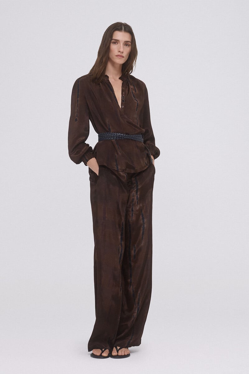 Pedro Del Hierro Pantalón Ancho Estampado