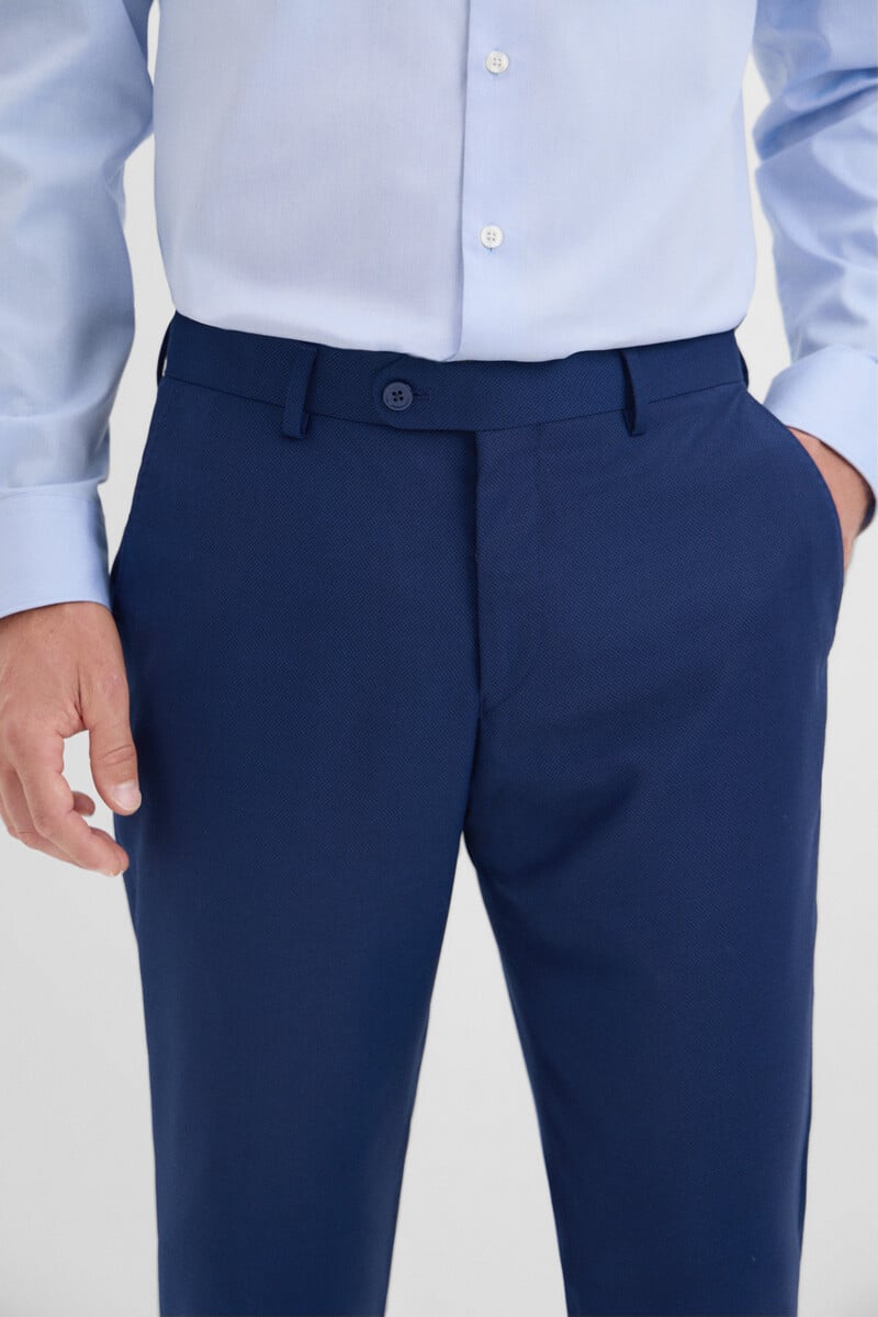 Pedro Del Hierro Pantalón Azulón Serie Xxi