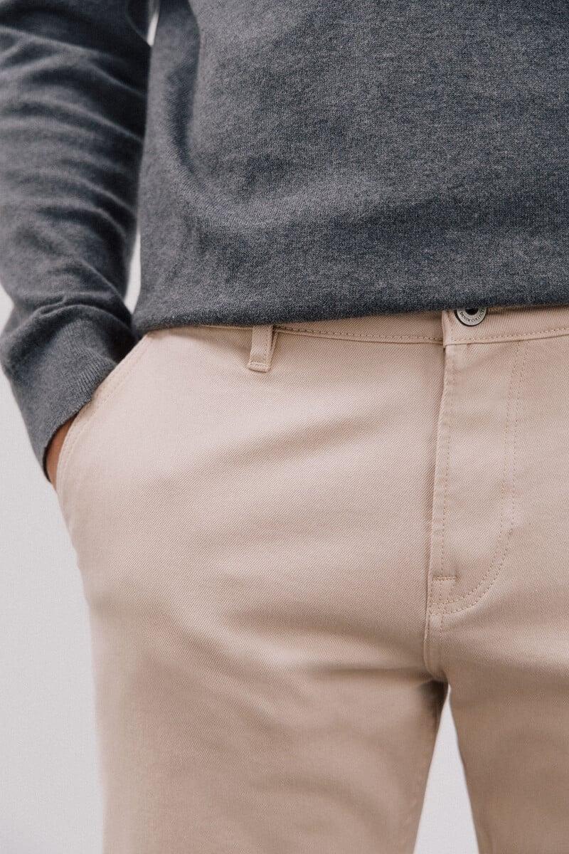Pedro Del Hierro Pantalón Cargo Tapered Fit