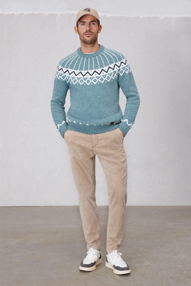 pedro del hierro Pantalón chino pana