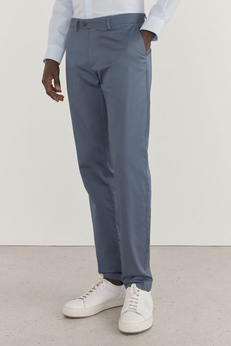 Pedro Del Hierro Pantalón Chino Slim Fit Con Print