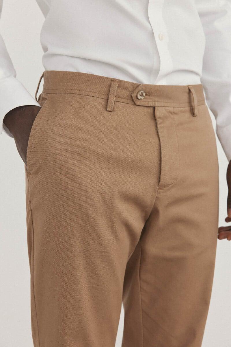 Pedro Del Hierro Pantalón Chino Slim Fit Con Print