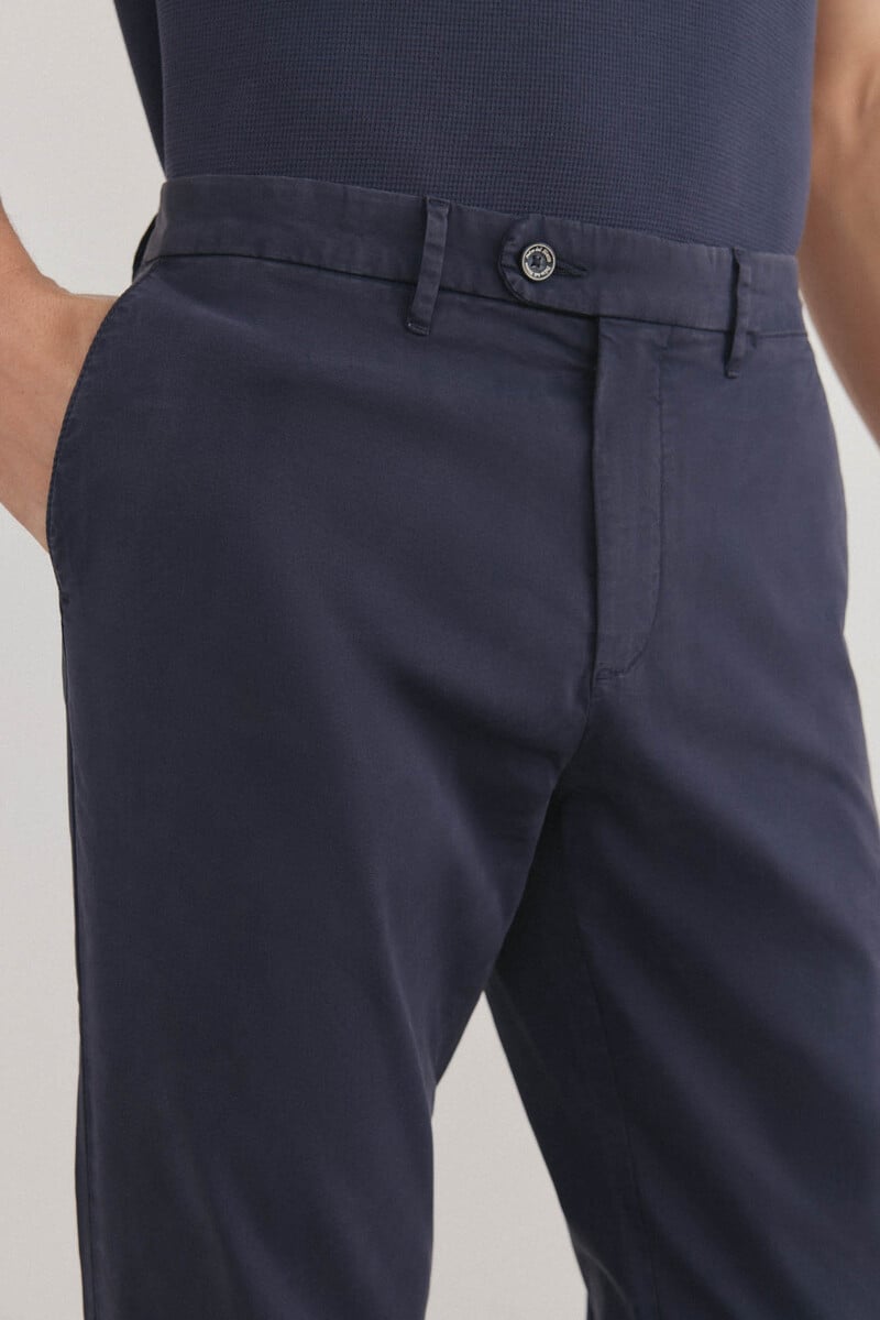 Pedro Del Hierro Pantalón Chino Slim Fit