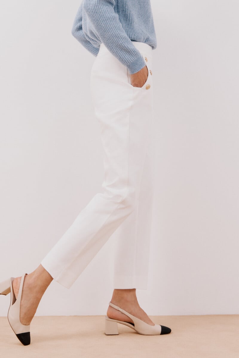 Pedro Del Hierro Pantalón Con Botones